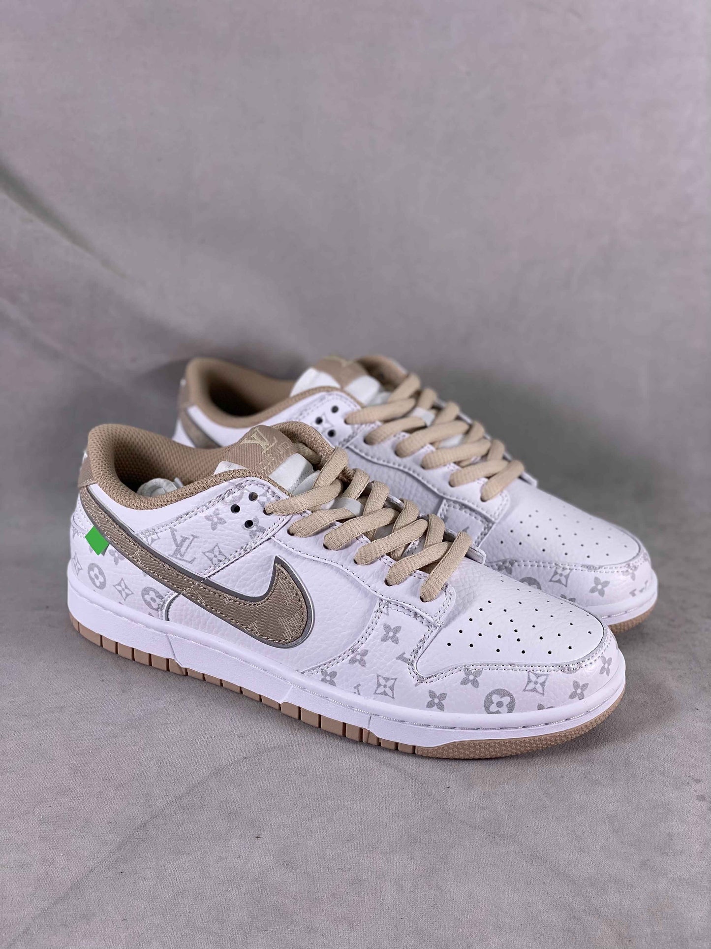 Custom SB Dunk Low x Monogram LV0526 596 SneakerNational