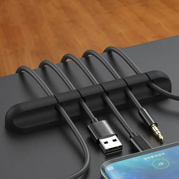 Cable Organizer Silicone USB Cable Winder DailySale