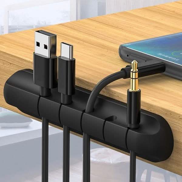 Cable Organizer Silicone USB Cable Winder DailySale