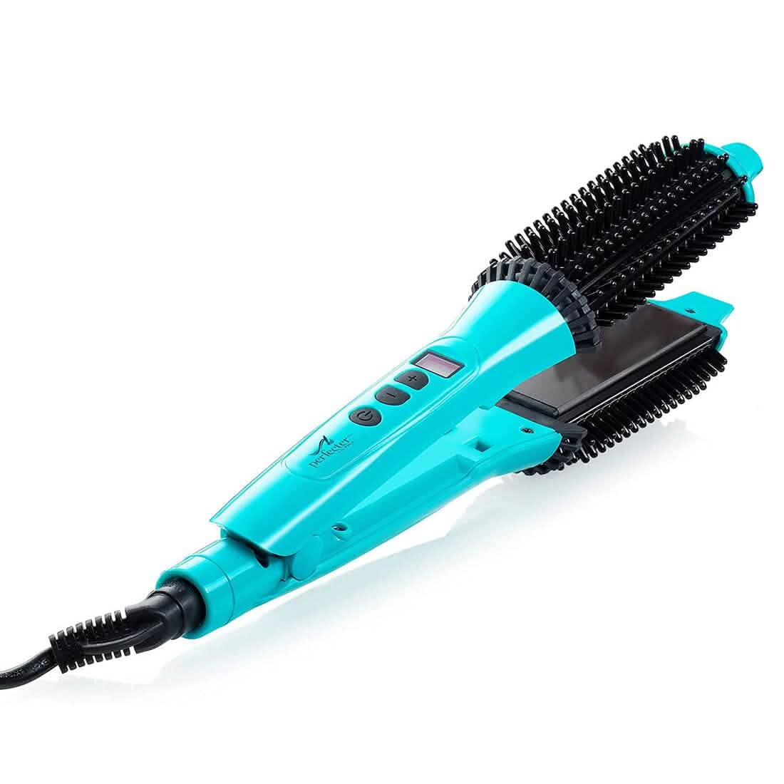 Calista 2-in-1 Heated Brush Iron Hair Styler DailySale