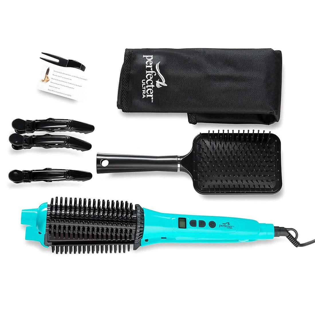 Calista 2-in-1 Heated Brush Iron Hair Styler DailySale