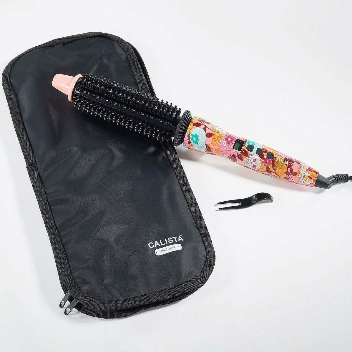 Calista Perfecter Pro Heated Round Brush with Bag (Refurbished) DailySale