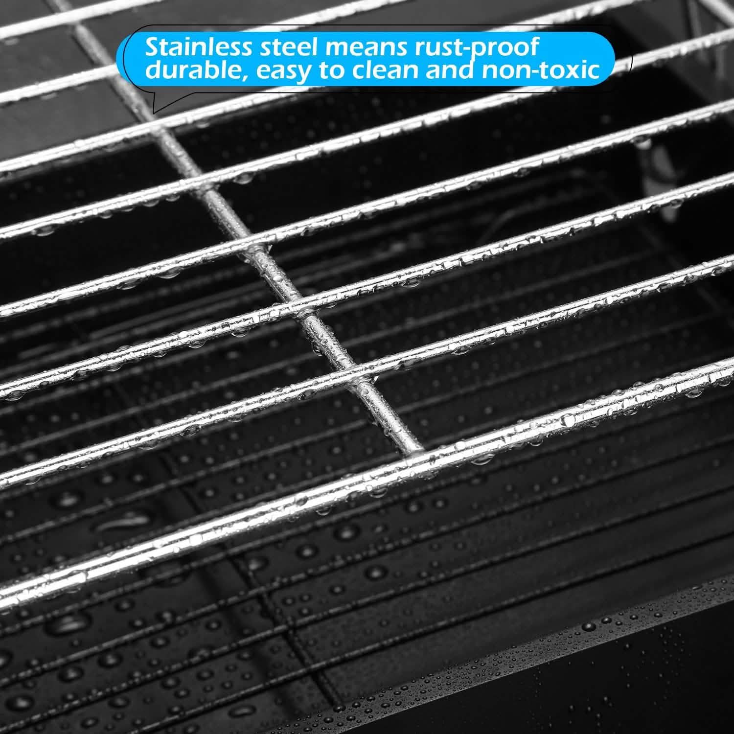 Camping Grill Barbecue Tool Folding & Lightweight Steel Mesh Portable DailySale