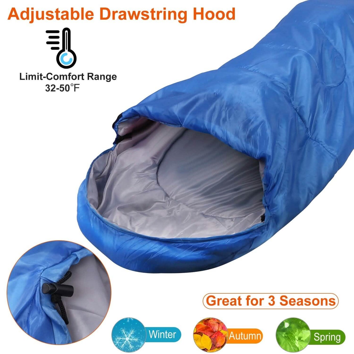 Camping Sleeping Bags for Adults DailySale