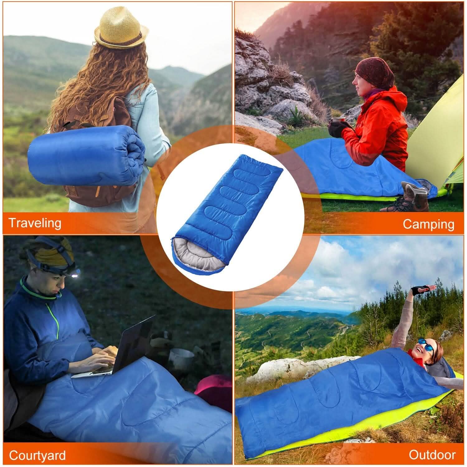 Camping Sleeping Bags for Adults DailySale