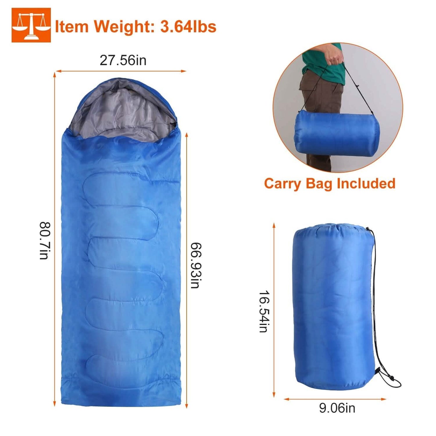 Camping Sleeping Bags for Adults DailySale