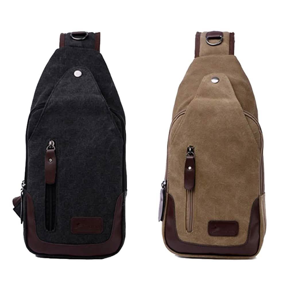 Canvas Shoulder Sling Bag - Assorted Colors DailySale