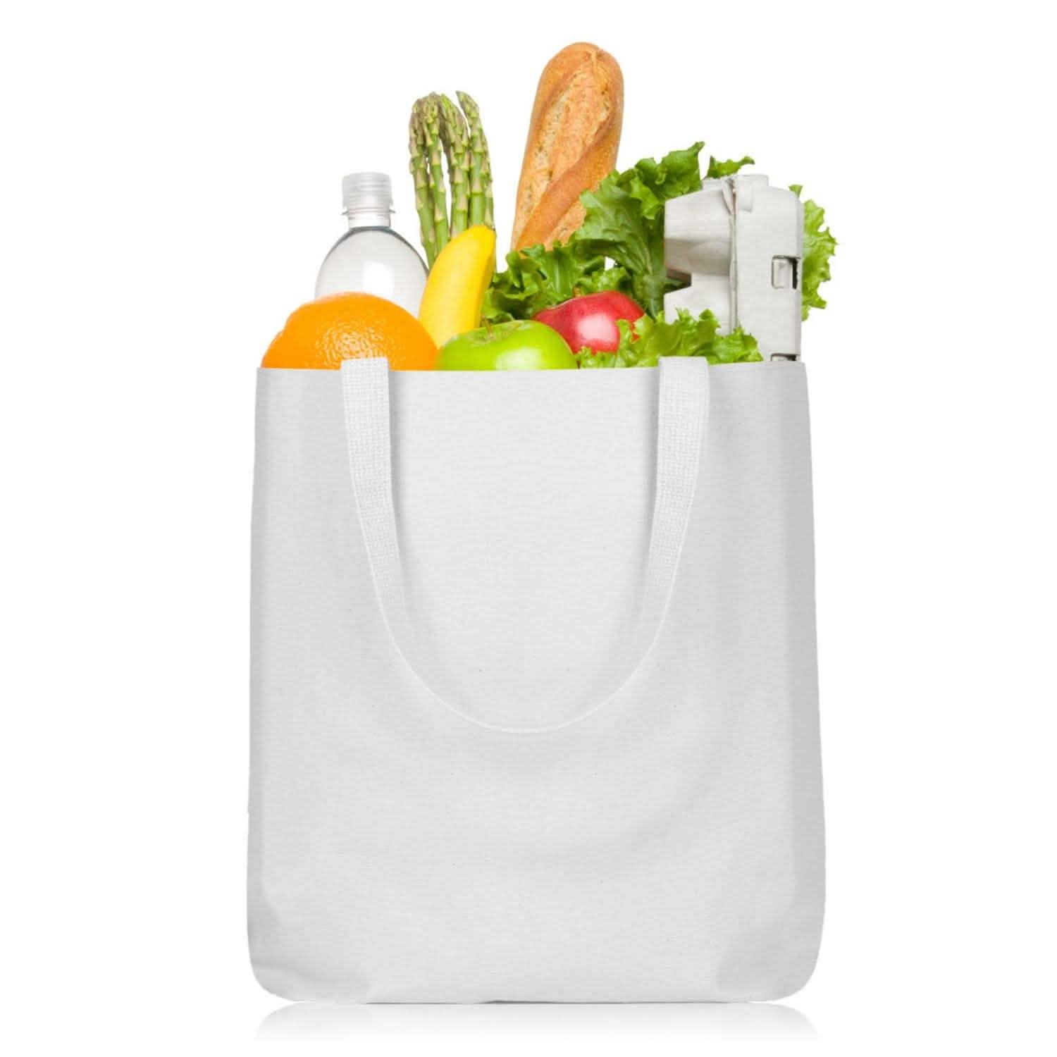 Canvas Tote Bag DIY Craft Eco Tote 100% Cotton Washable Reusable DailySale