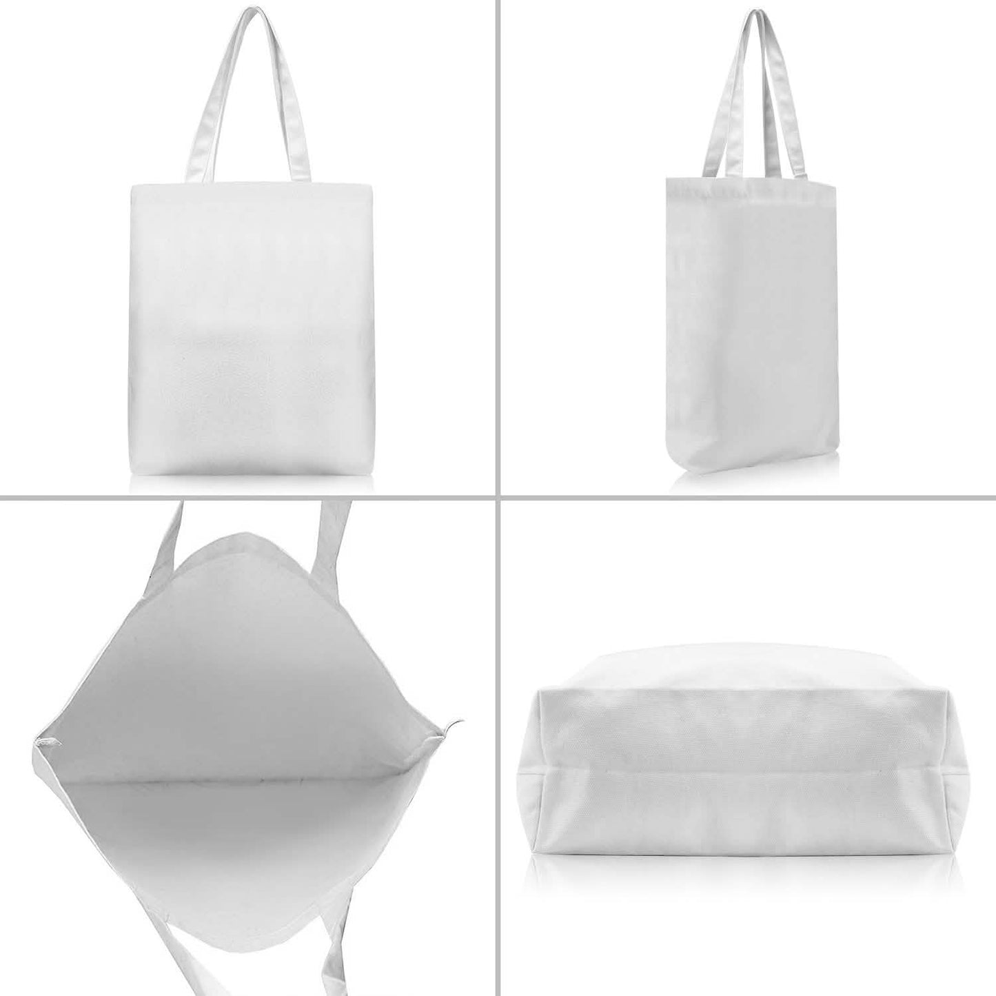 Canvas Tote Bag DIY Craft Eco Tote 100% Cotton Washable Reusable DailySale