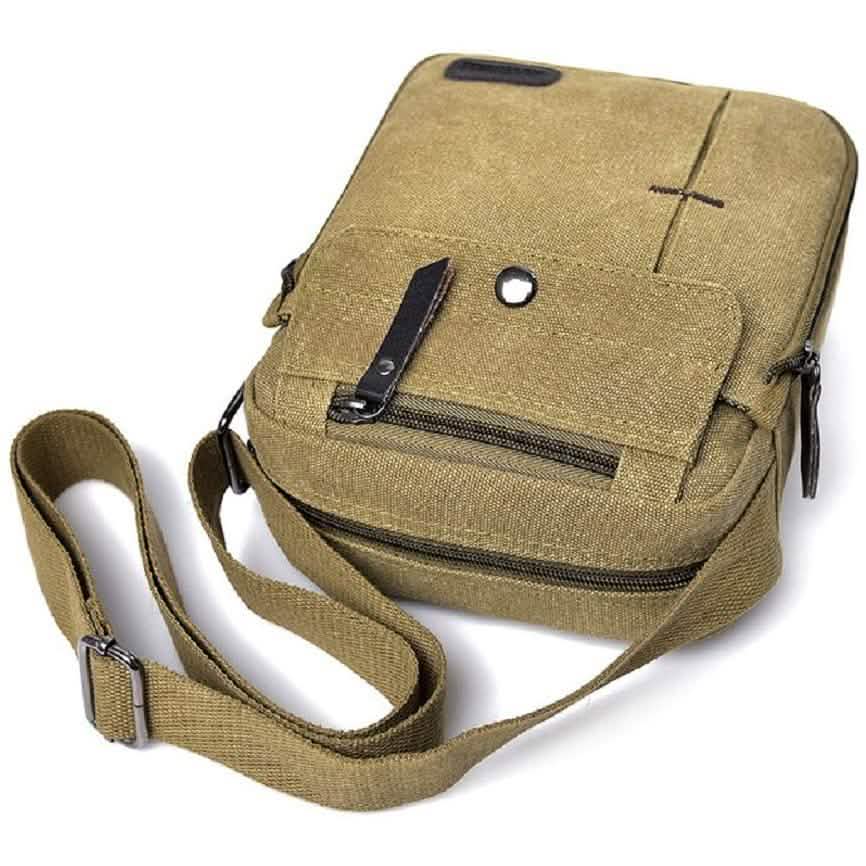 Canvas Travel Wallet Casual Messenger Bag DailySale