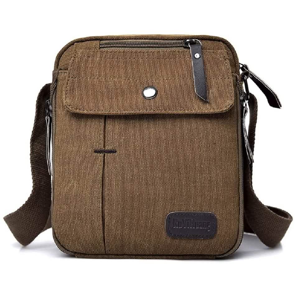 Canvas Travel Wallet Casual Messenger Bag DailySale
