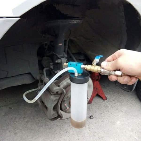 Car Brake System Fluid Bleeder Kit Hydraulic Clutch Oil Exchange One Man Tool DailySale