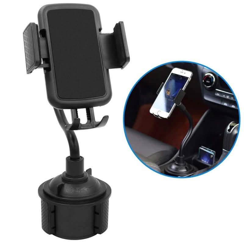 Car Cup Holder Phone Mount Adjustable Gooseneck Phone Stand DailySale
