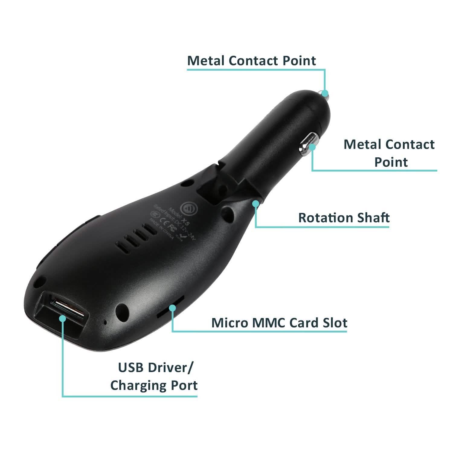 Car FM Wireless Transmitter USB Charge DailySale