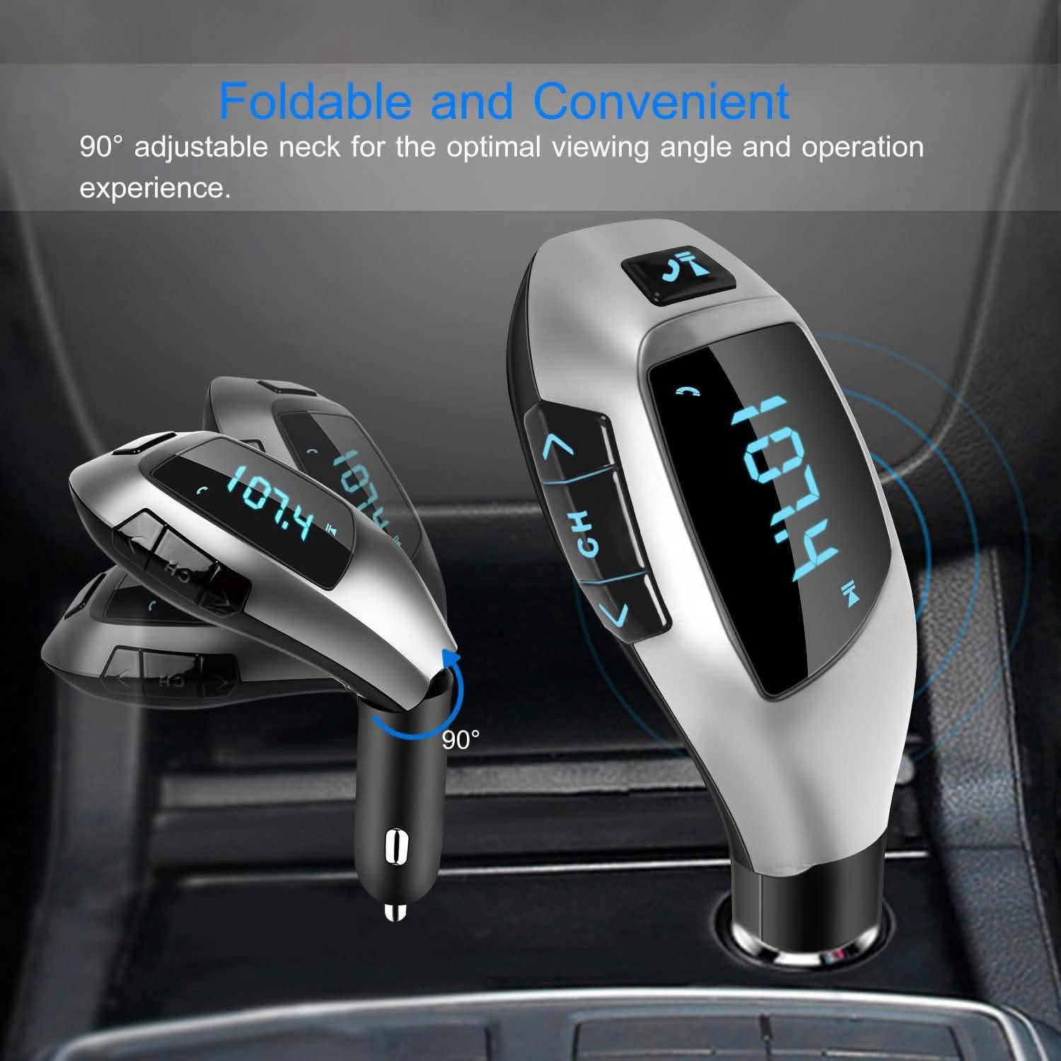 Car FM Wireless Transmitter USB Charge DailySale