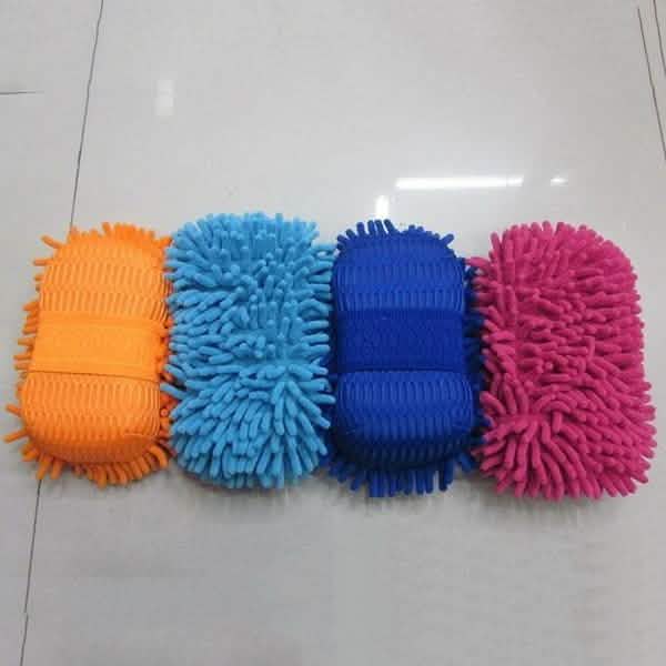 Car Hand Soft Towel Microfiber Chenille Washing Gloves Coral Fleece Gloves Auto DailySale