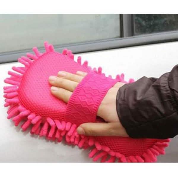 Car Hand Soft Towel Microfiber Chenille Washing Gloves Coral Fleece Gloves Auto DailySale