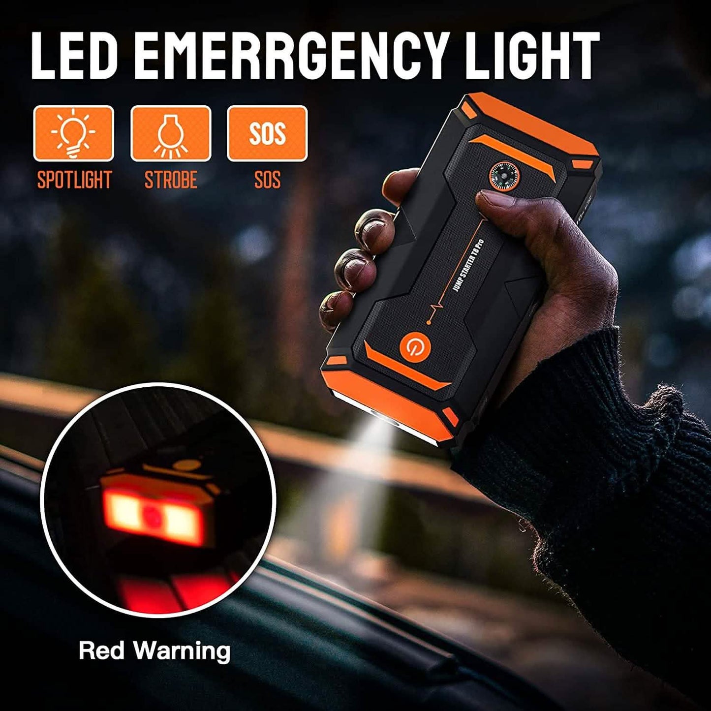 Car Jump Starter 1200A Peak 18000mAh DailySale