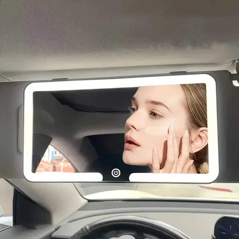Car Mirror Vanity with LED Lights DailySale