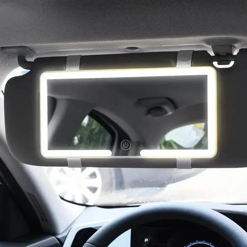 Car Mirror Vanity with LED Lights DailySale