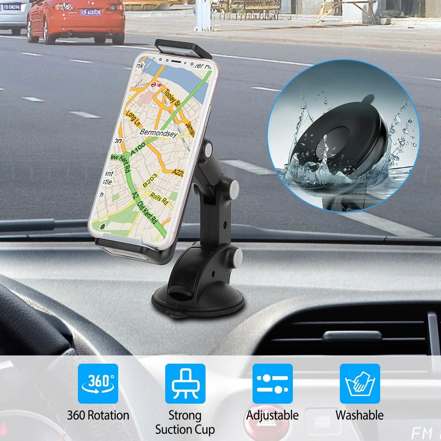 Car Phone Holder Mount Dashboard Tablet Stand Holder DailySale