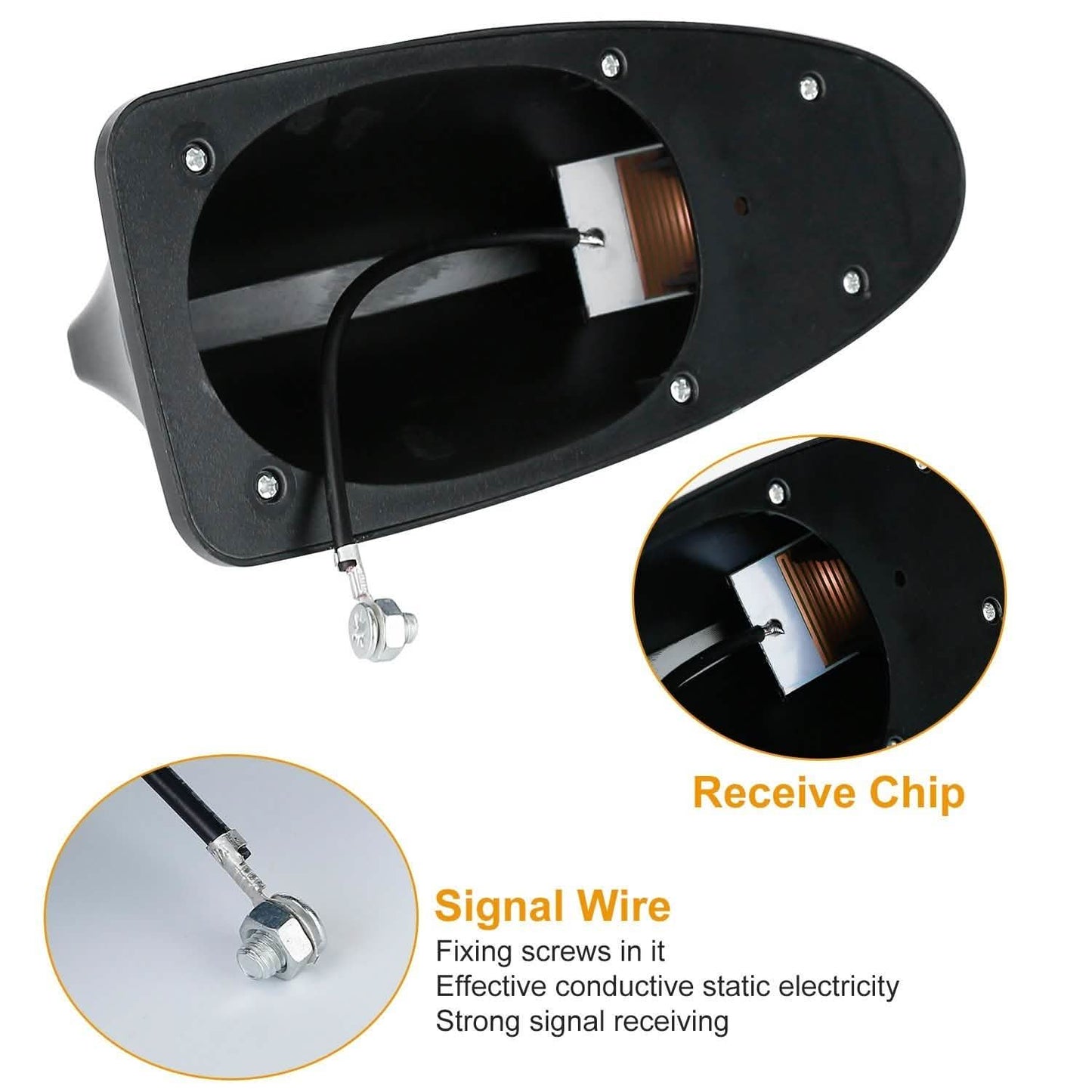 Car Shark Pin Antenna Cover DailySale
