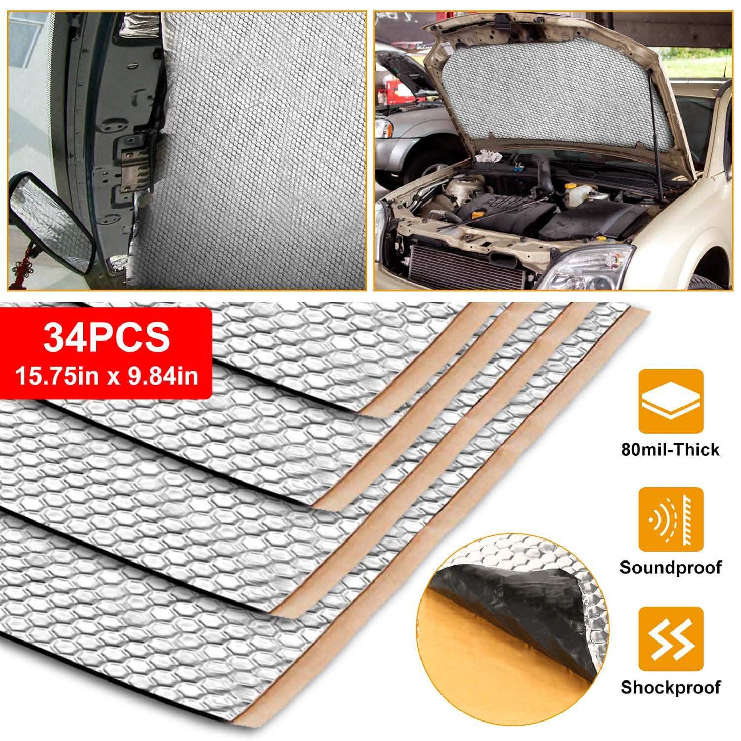 Car Sound Deadening Mat DailySale
