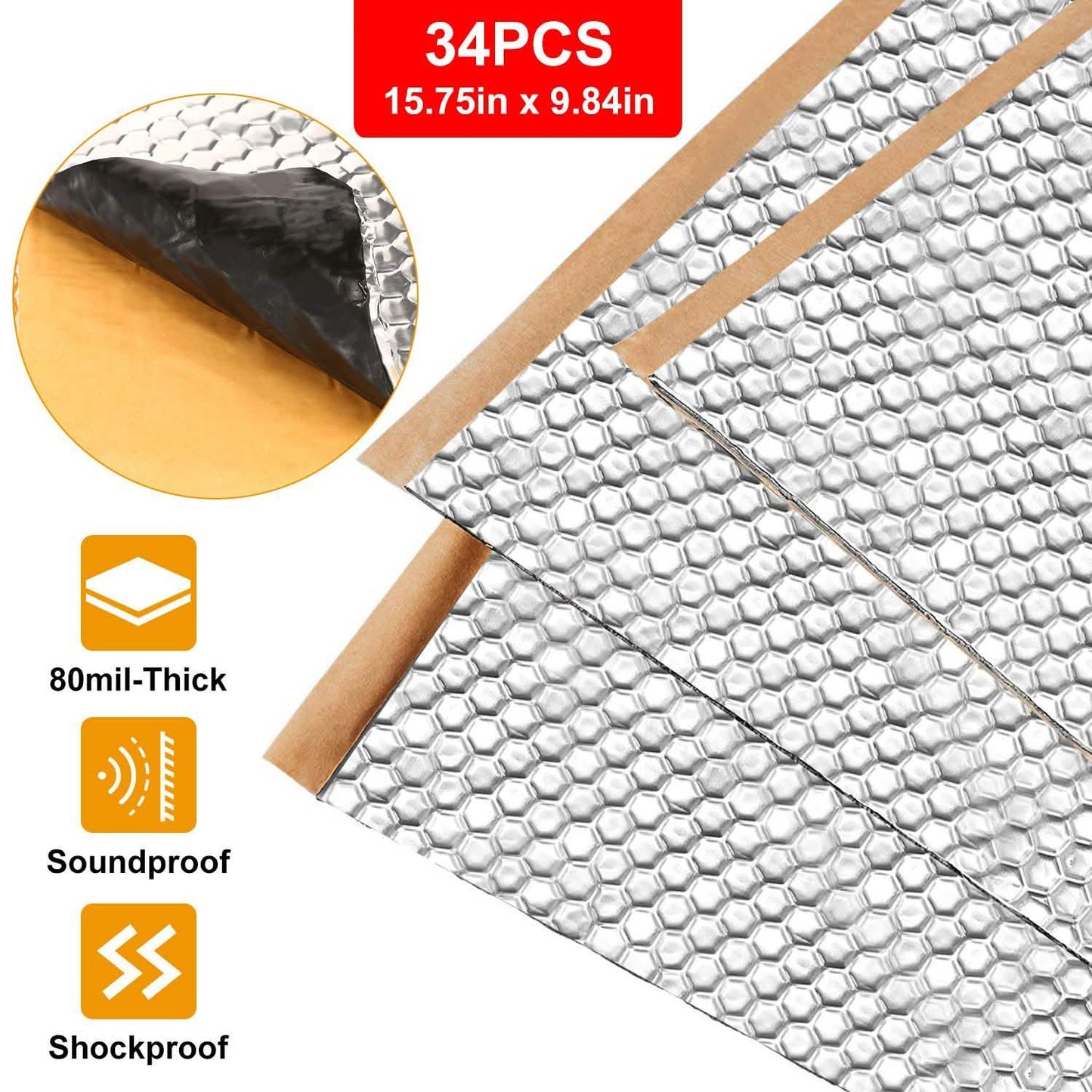 Car Sound Deadening Mat DailySale