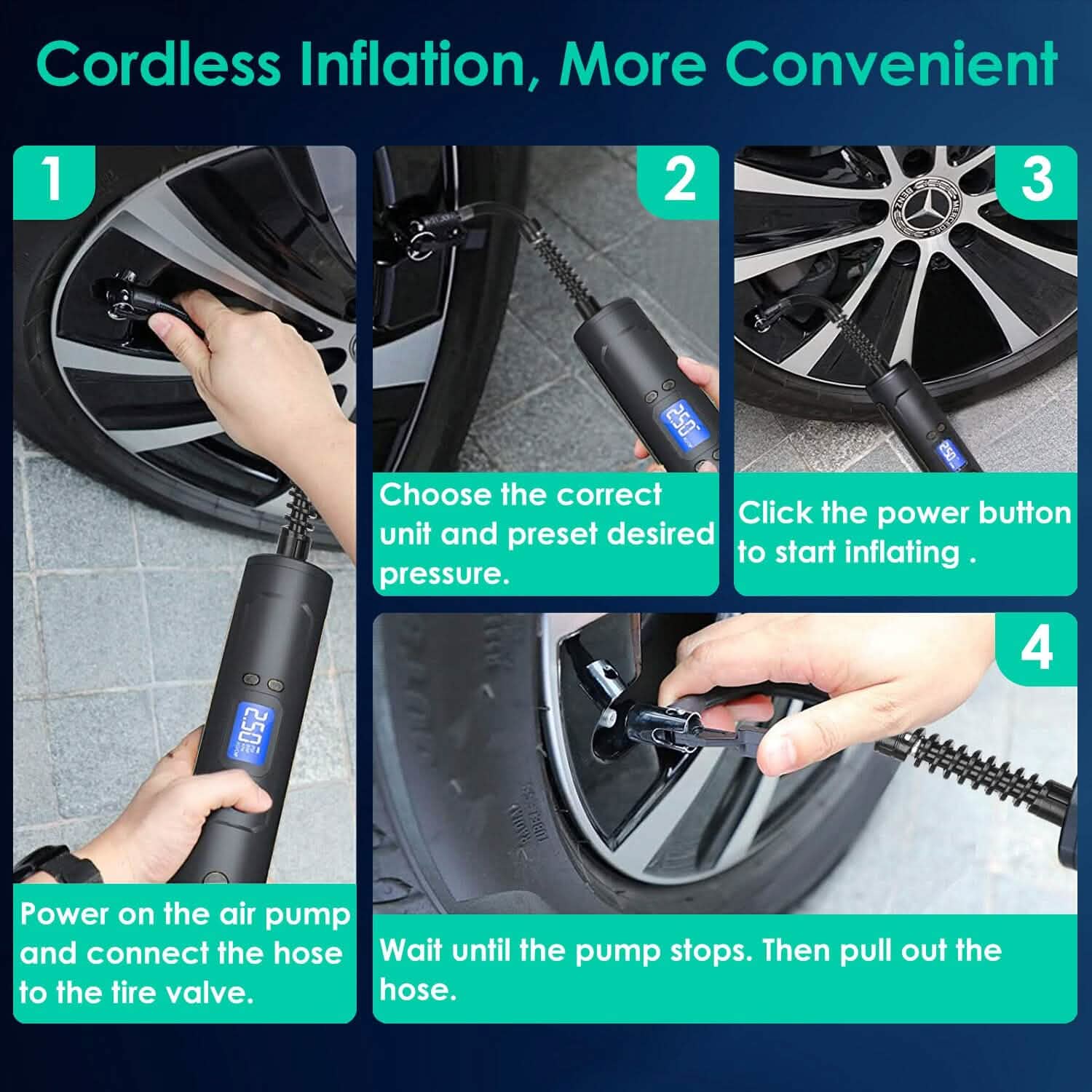Car Tire Inflator Pump DailySale