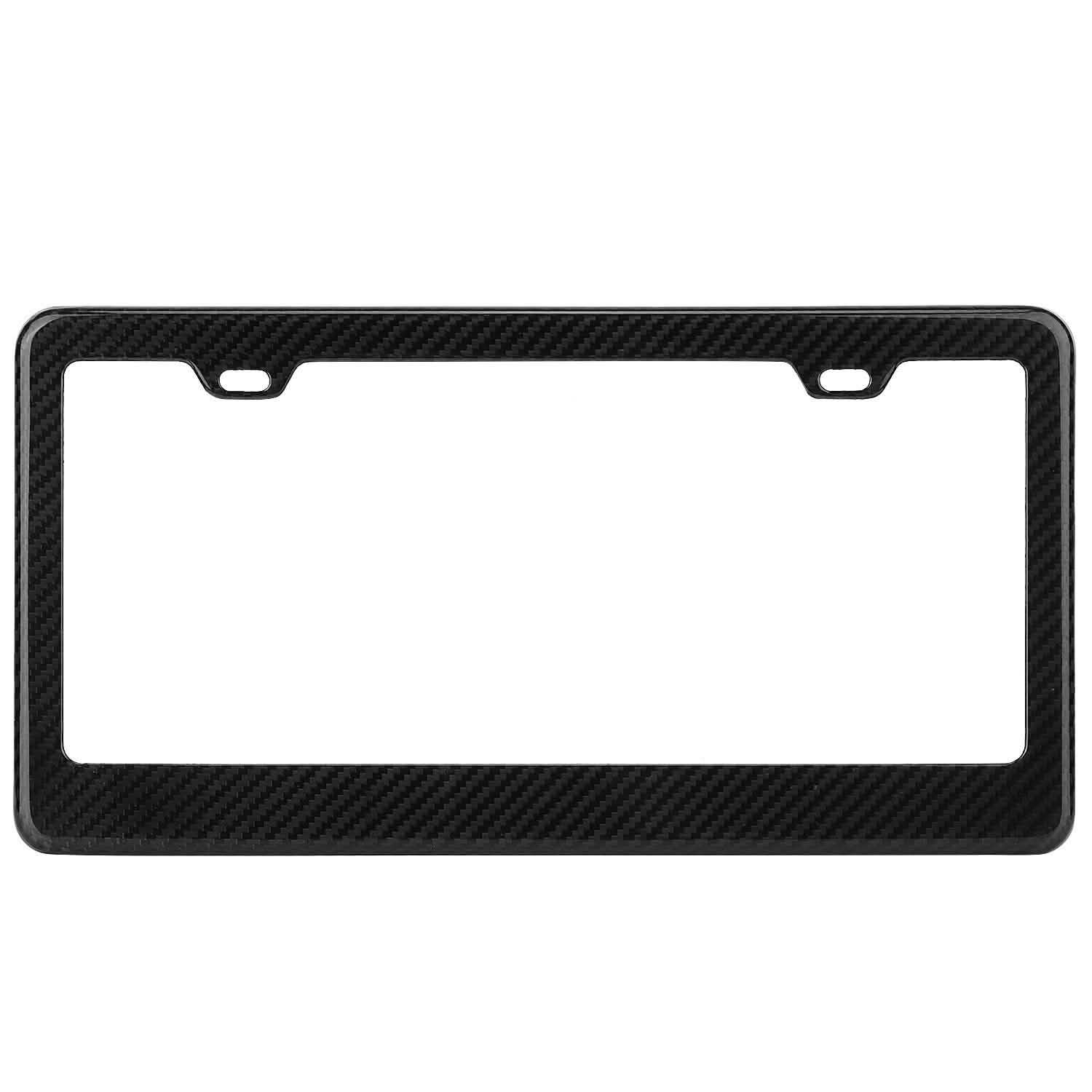Carbon Fiber Black License Plate DailySale