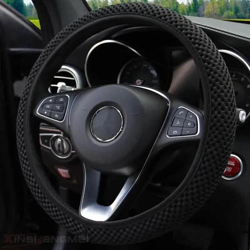 Carbon Fiber Sports Steering Wheel Cover DailySale