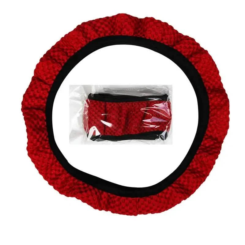 Carbon Fiber Sports Steering Wheel Cover DailySale