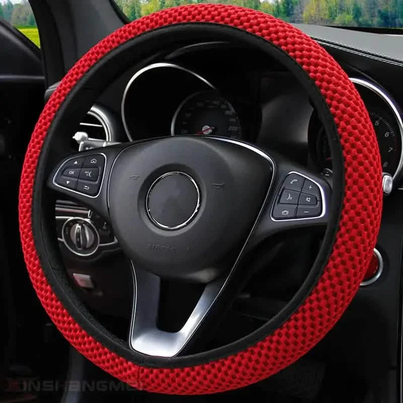 Carbon Fiber Sports Steering Wheel Cover DailySale
