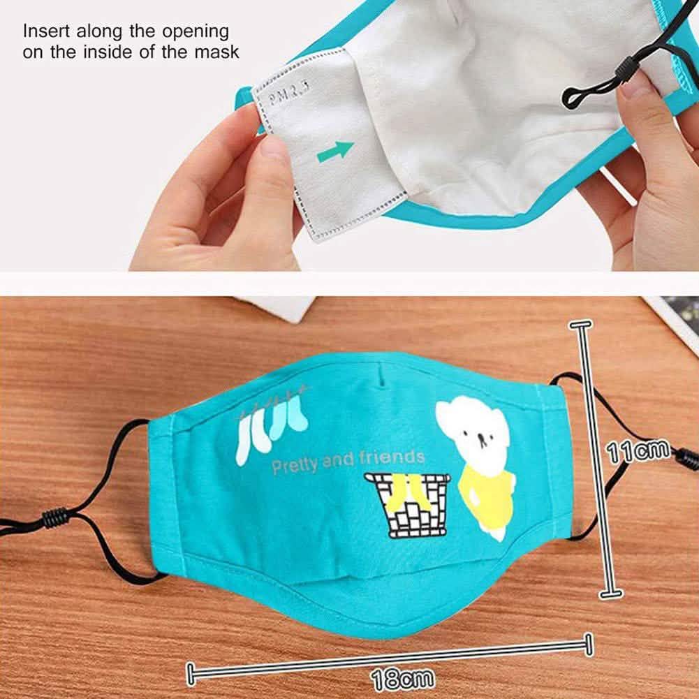 Cartoon Bears Cotton Dustproof for Children DailySale