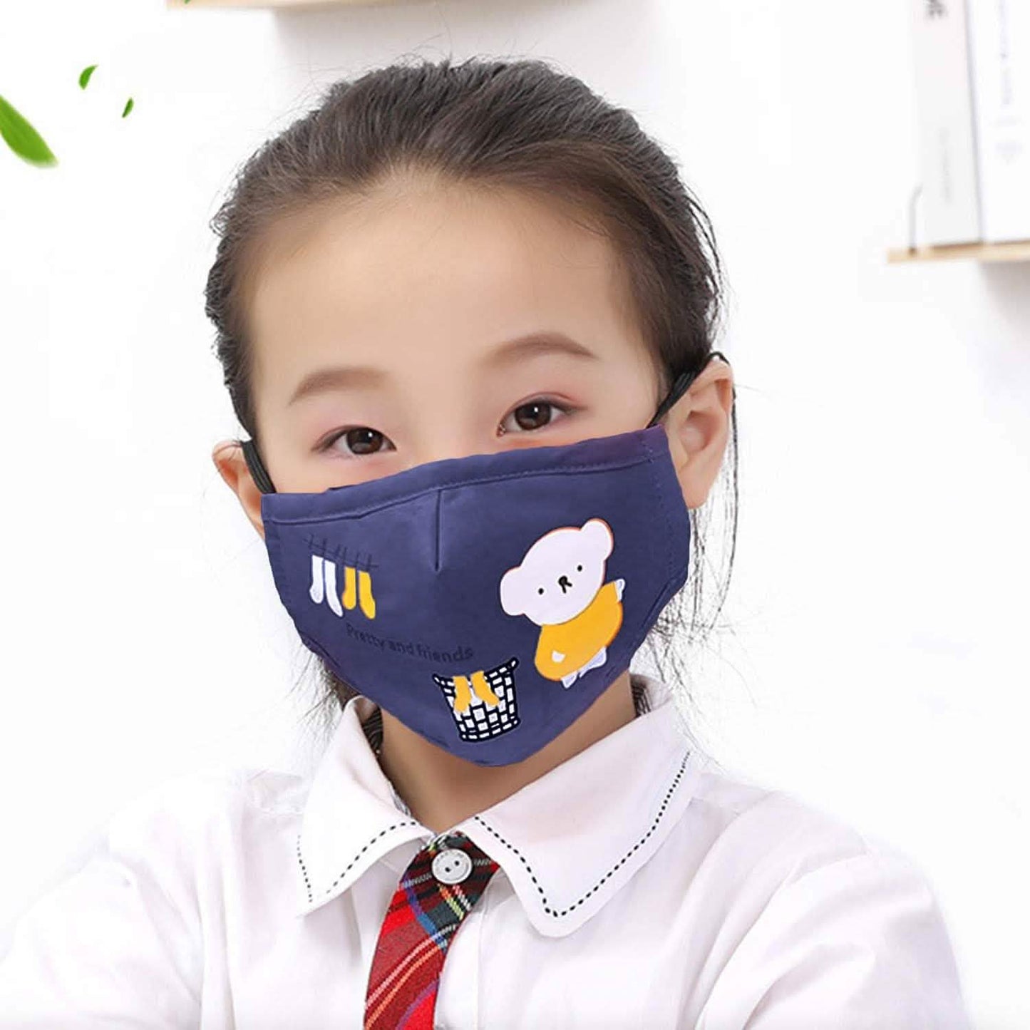 Cartoon Bears Cotton Dustproof for Children DailySale