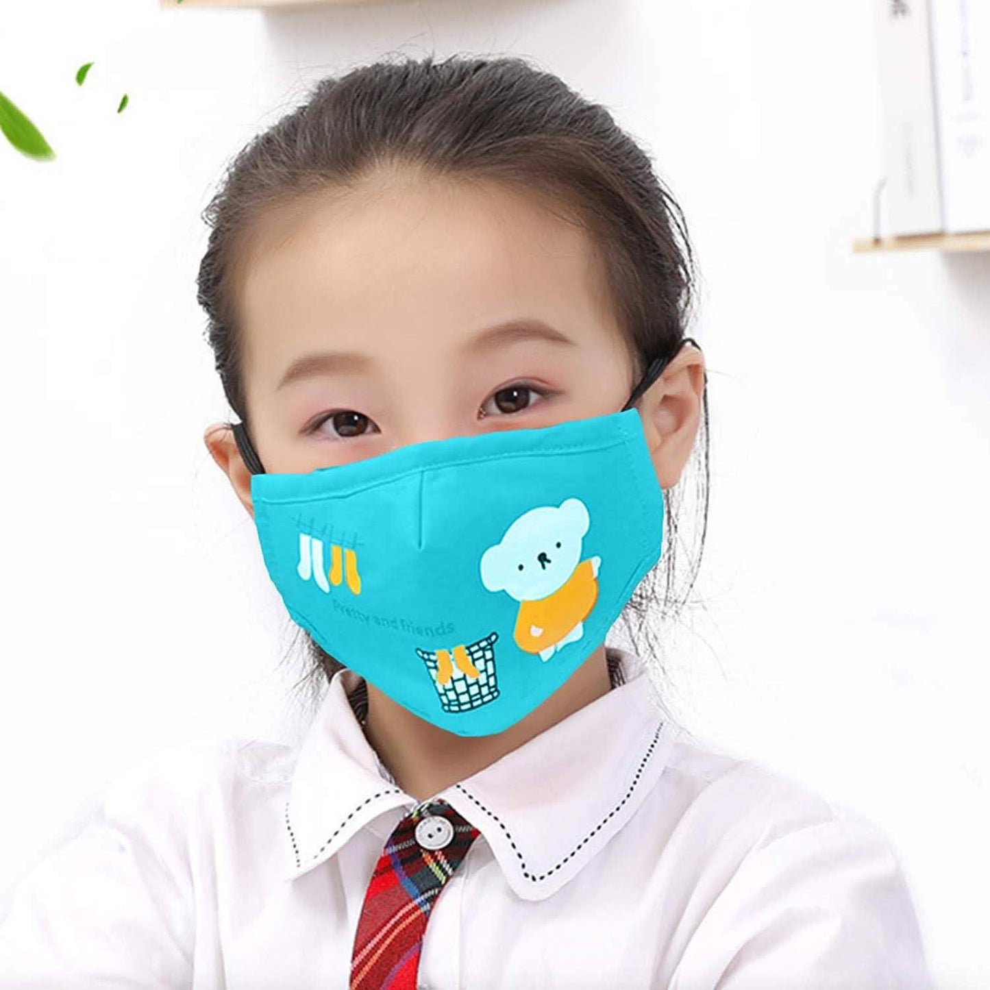 Cartoon Bears Cotton Dustproof for Children DailySale