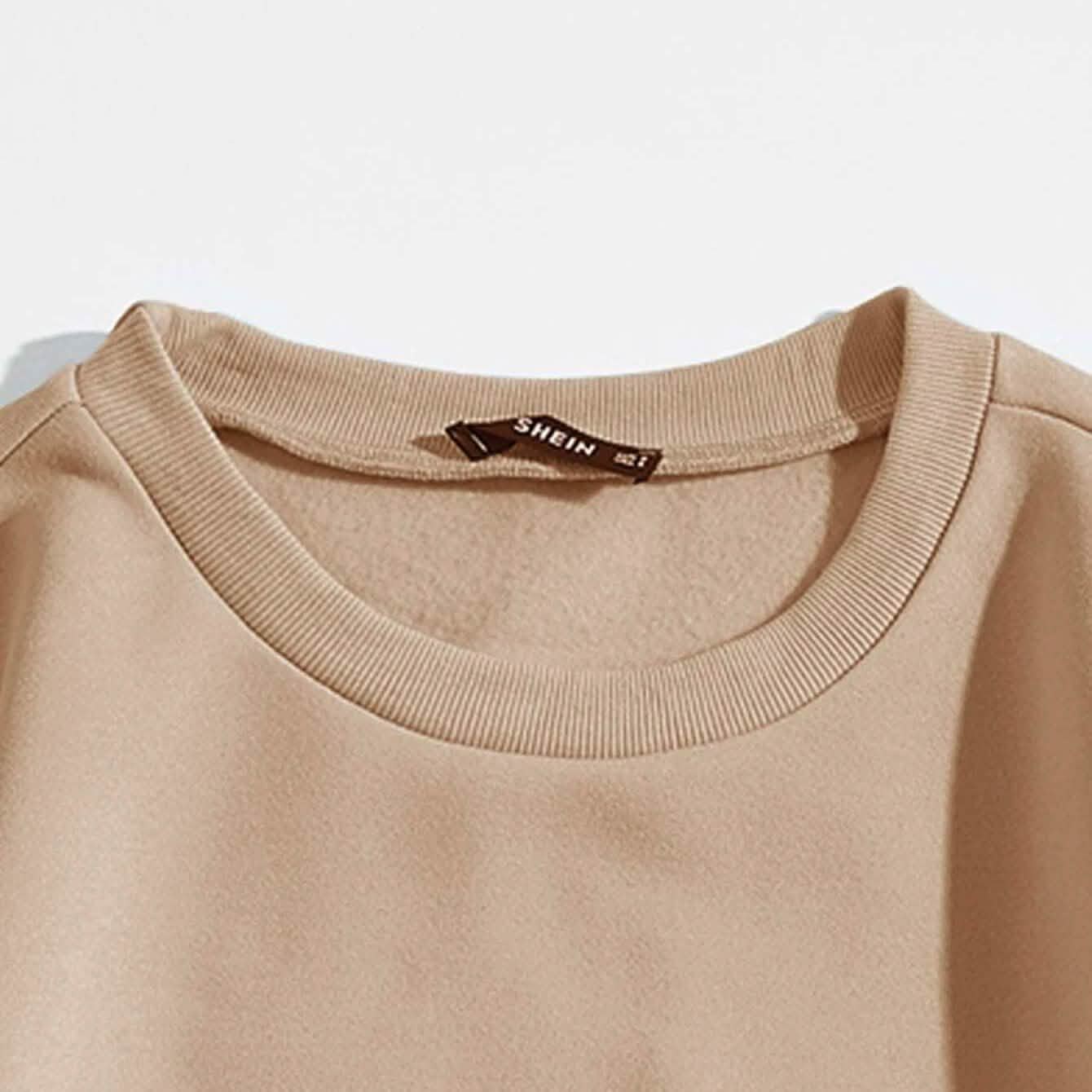 Cartoon Graphic Thermal Lined Oversized Sweatshirt DailySale
