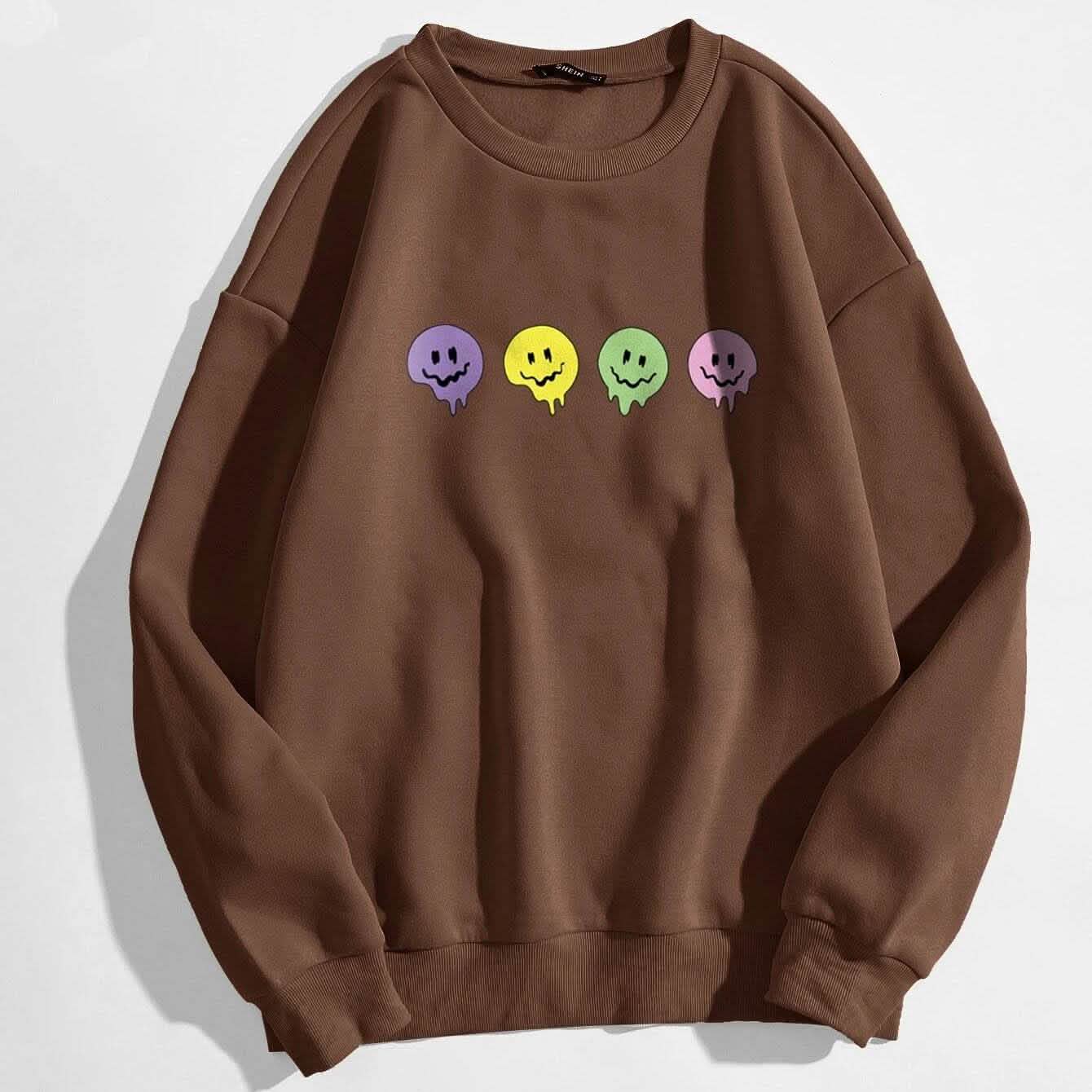 Cartoon Graphic Thermal Lined Sweatshirt DailySale