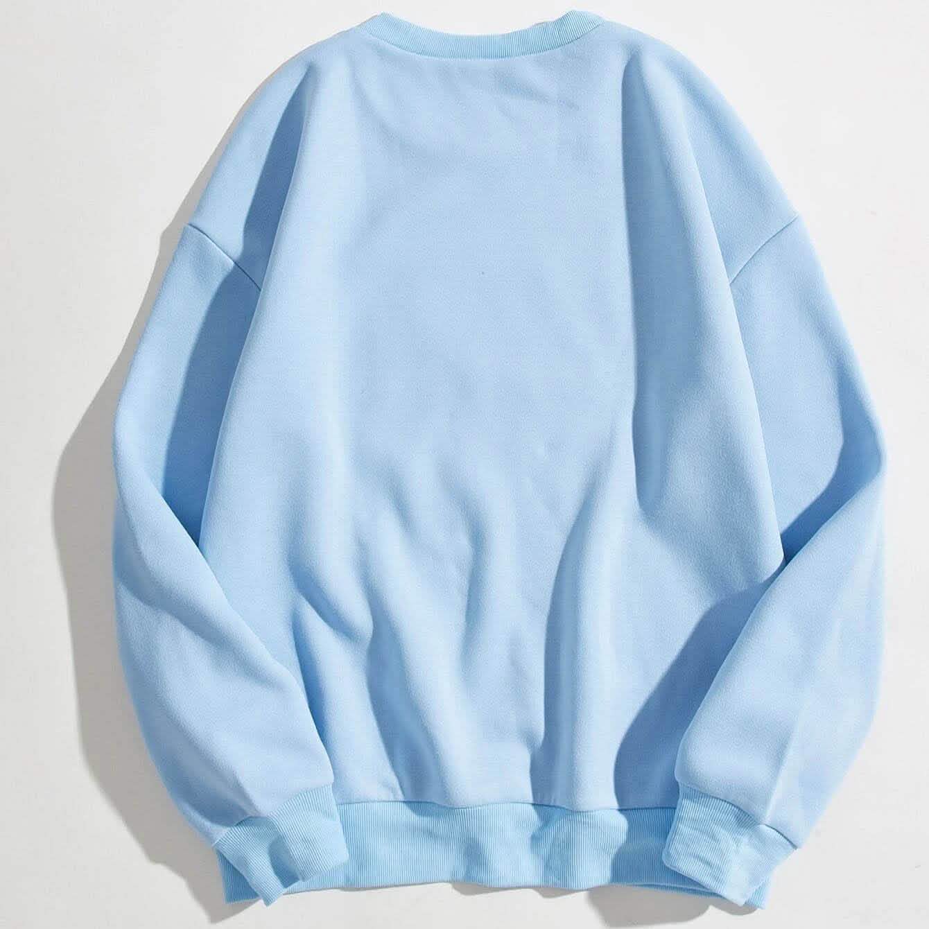 Cartoon Graphic Thermal Lined Sweatshirt DailySale
