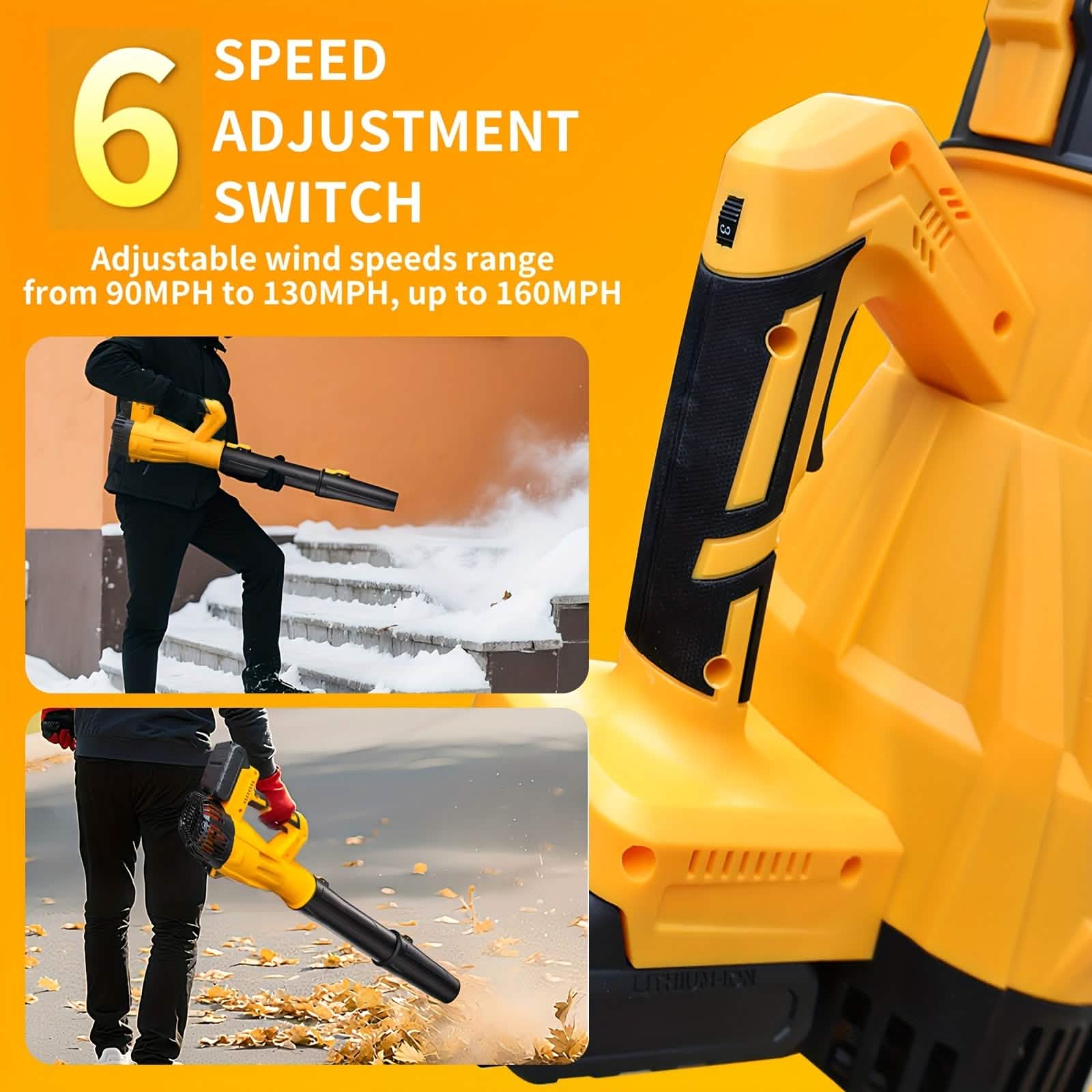 Powerful Cordless Leaf Blower DailySale