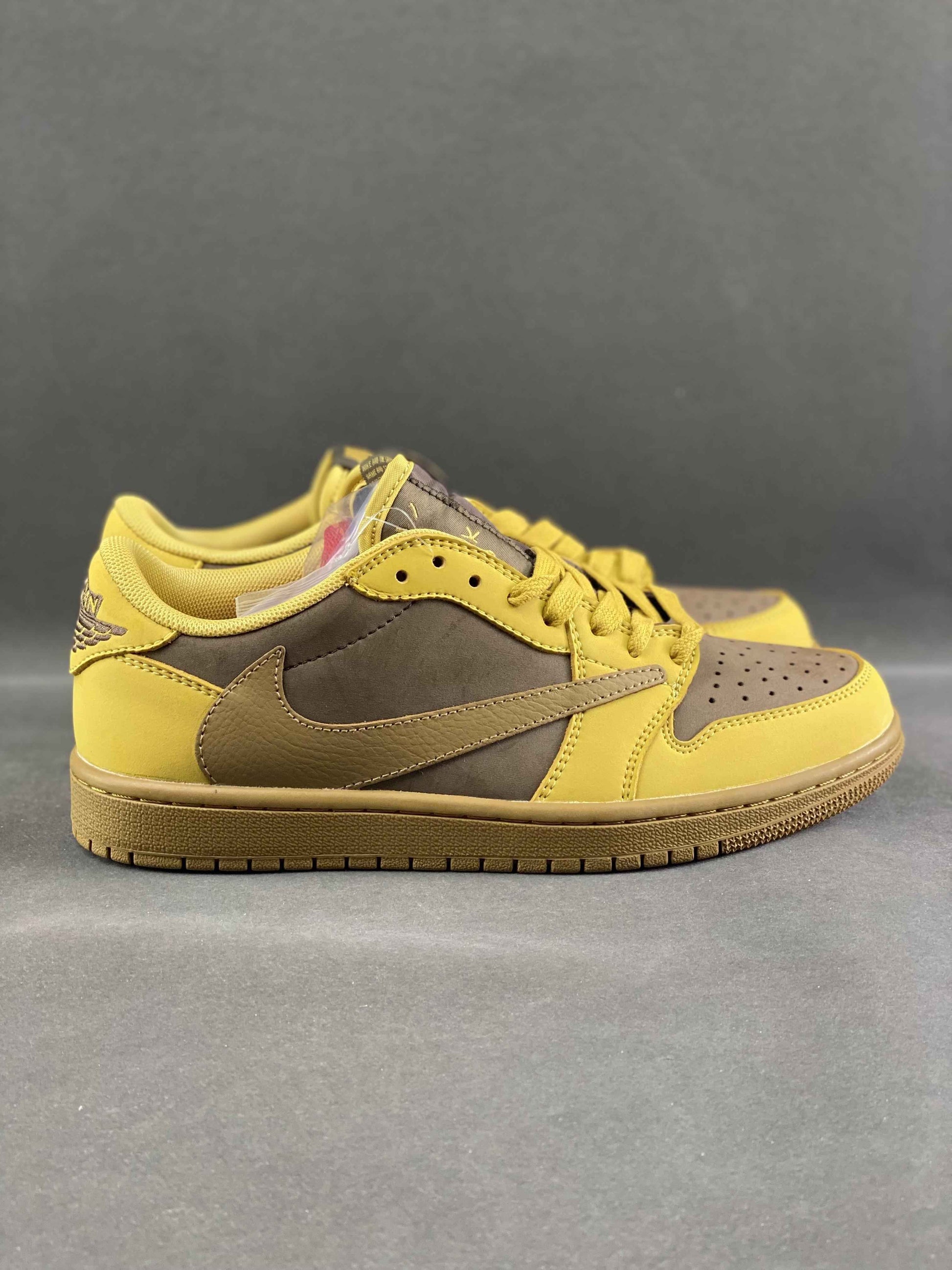 Custom Air Jordan 1 Low x Travis Scott DM7866 665 SneakerNational
