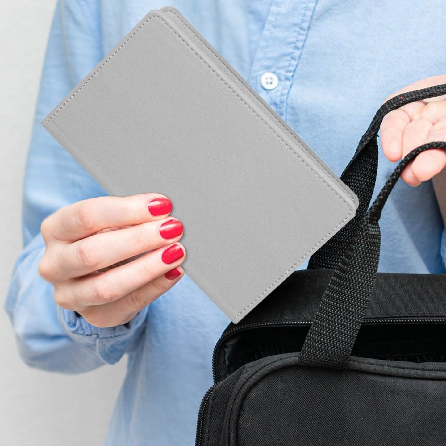 CDC Vaccination Card Holder And RFID Passport Organizer Holder DailySale