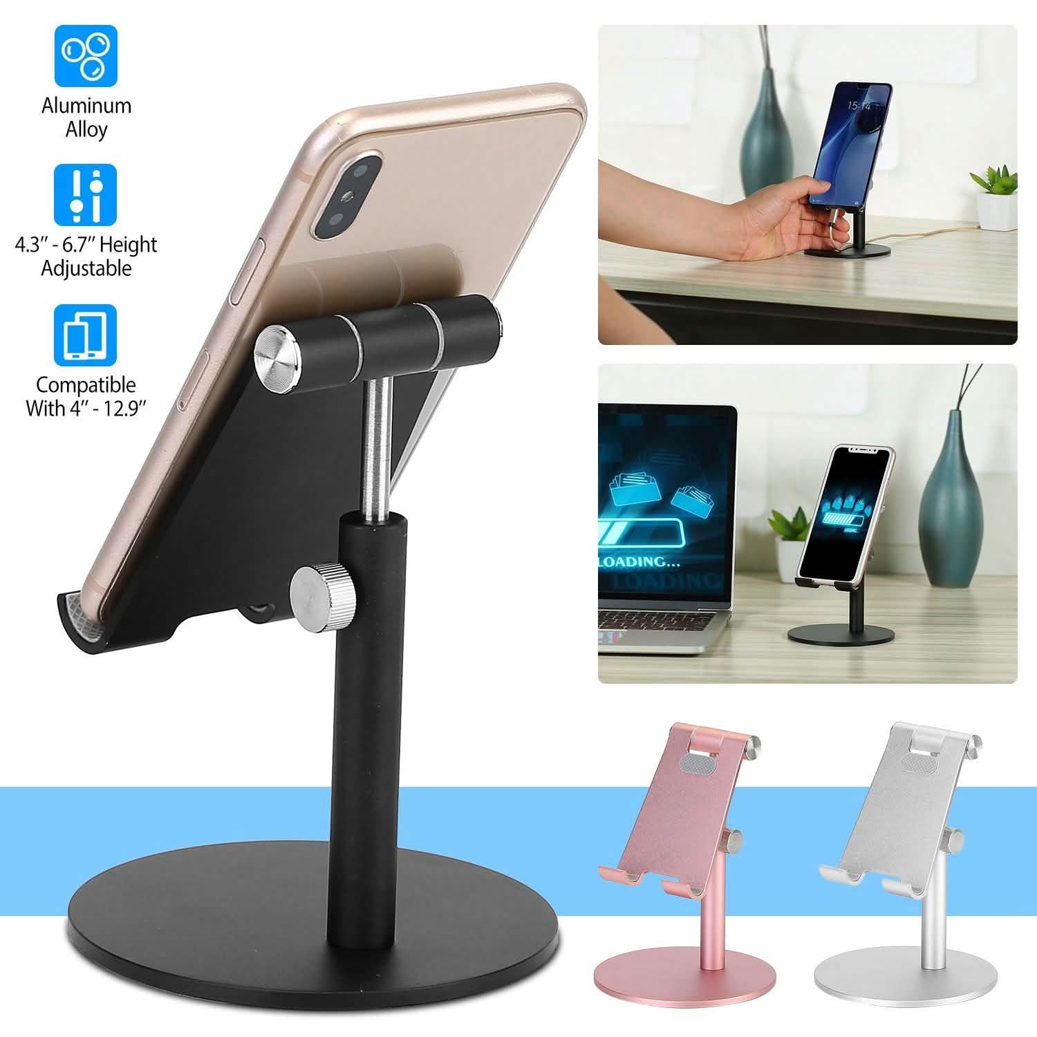 Cellphone Stand Universal No-Slip Aluminum Alloy Thick Case Friendly DailySale