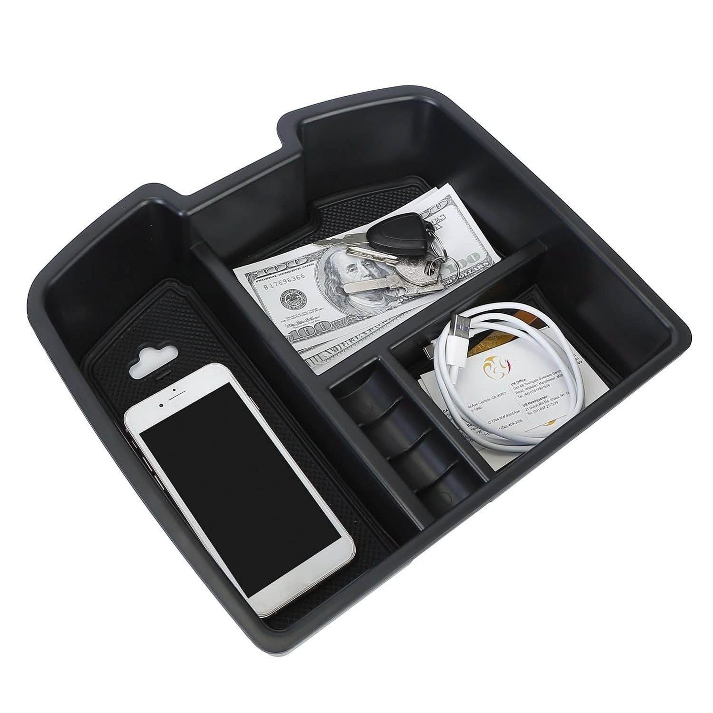 Center Console Storage Box Armrest Organizer DailySale