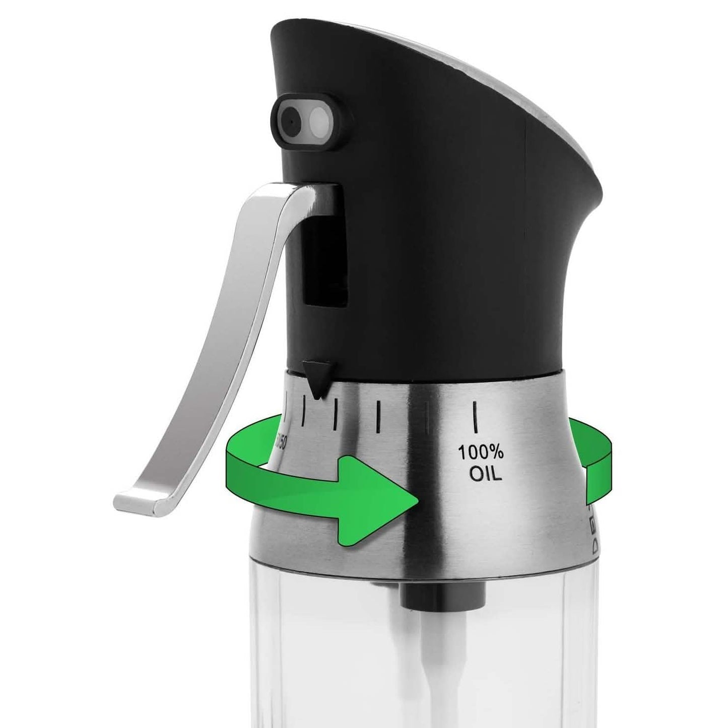 Chef's Star Premium Electric Salt and Pepper Grinder with Olive Oil and Vinegar Misting Sprayer DailySale