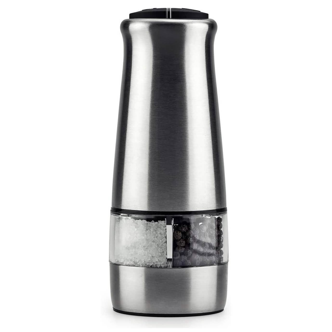 Chef's Star Premium Electric Salt and Pepper Grinder with Olive Oil and Vinegar Misting Sprayer DailySale