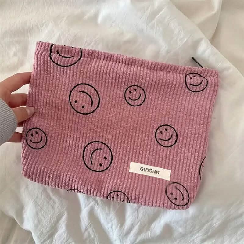 Chic Corduroy Travel Pouch for Women DailySale
