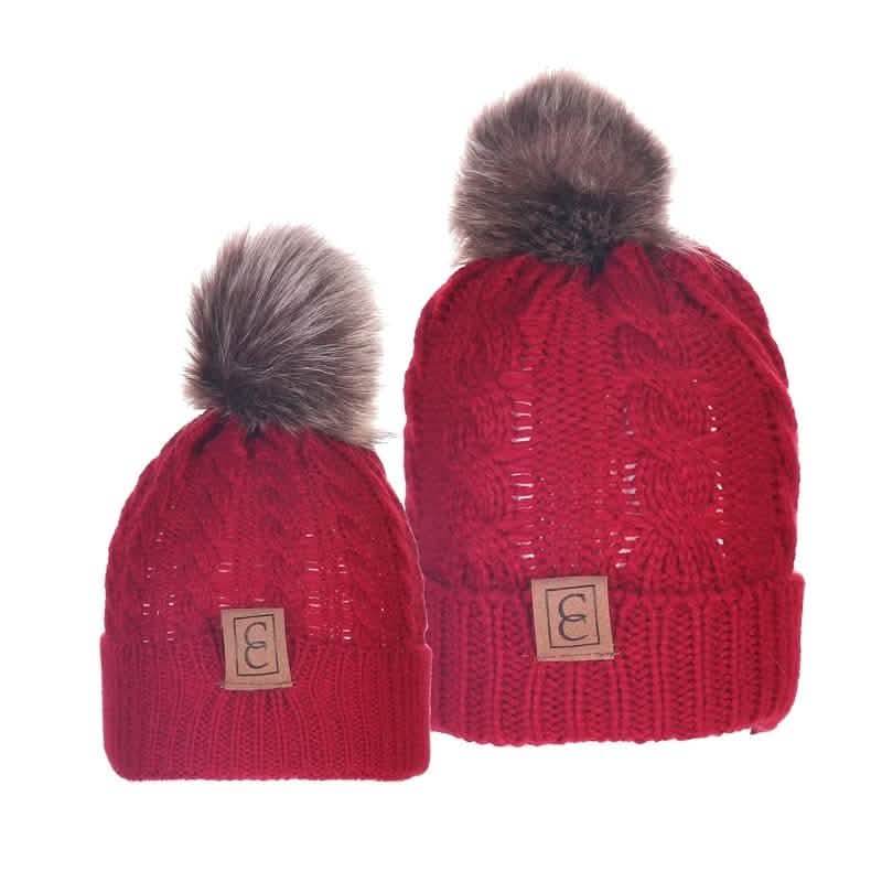 Chic Mom and Me Pom Beanies DailySale