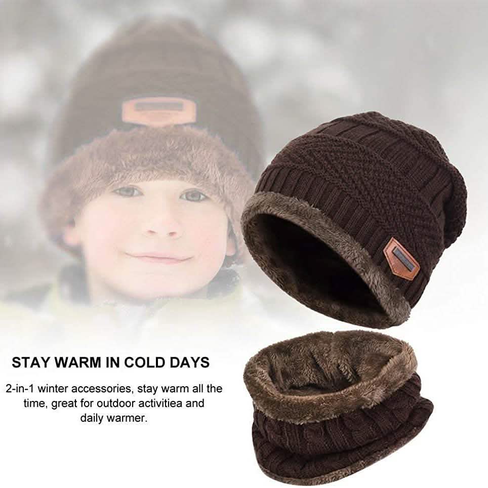 Children's Winter Hat and Scarf Set DailySale