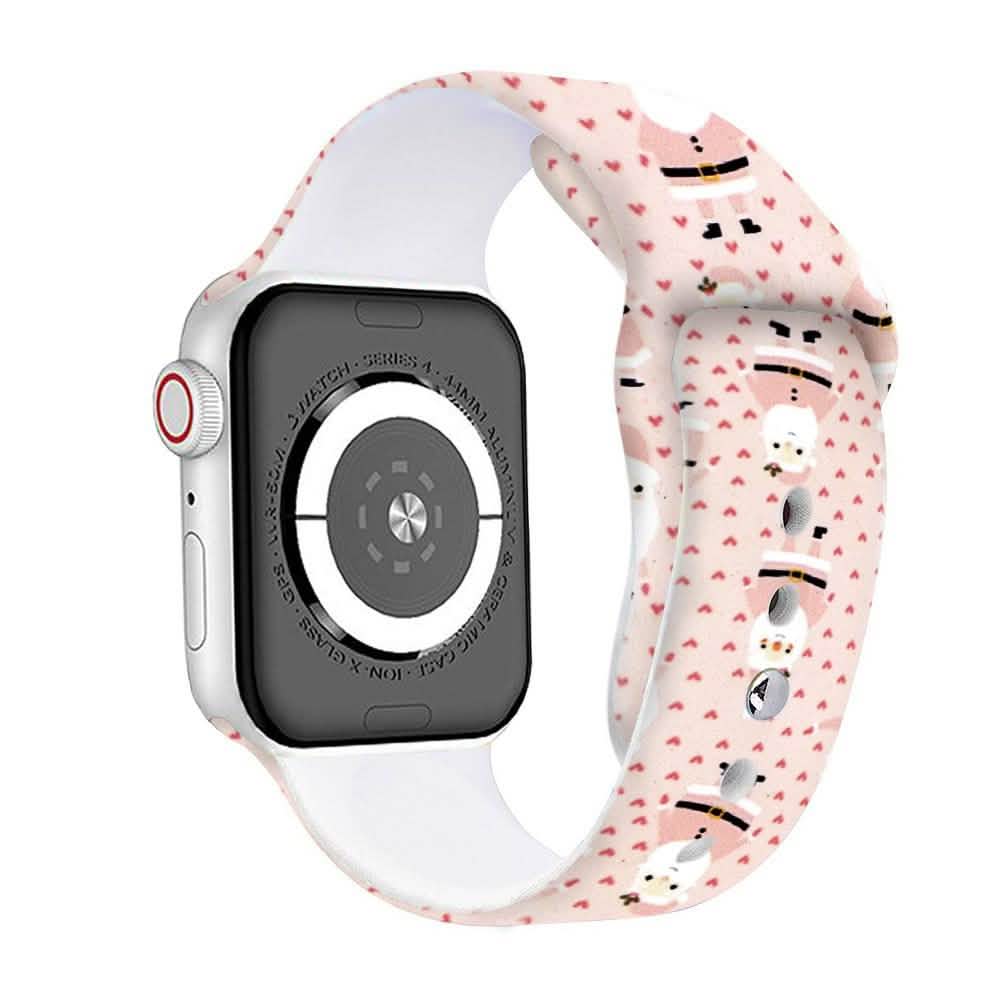 Christmas Silicone Apple Watch Bands - Assorted Styles DailySale